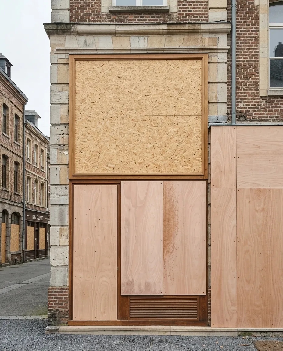 Protection de vitrine à Montreuil